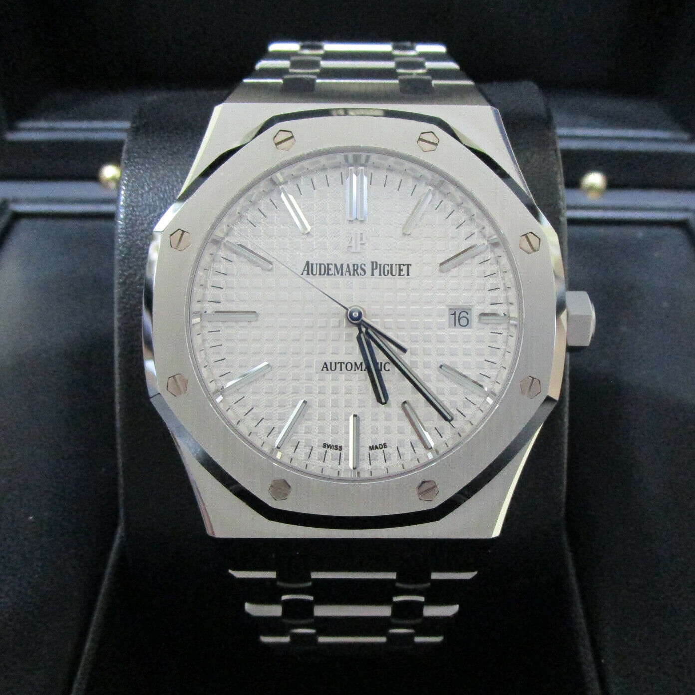 ap royal oak 41mm white dial