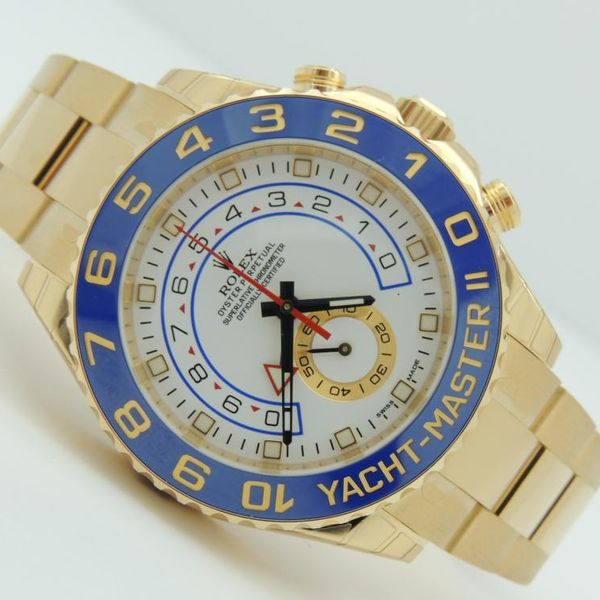 Rolex Yacht-Master II Yellow Gold 116688 Brand New Unworn Mens box and ...