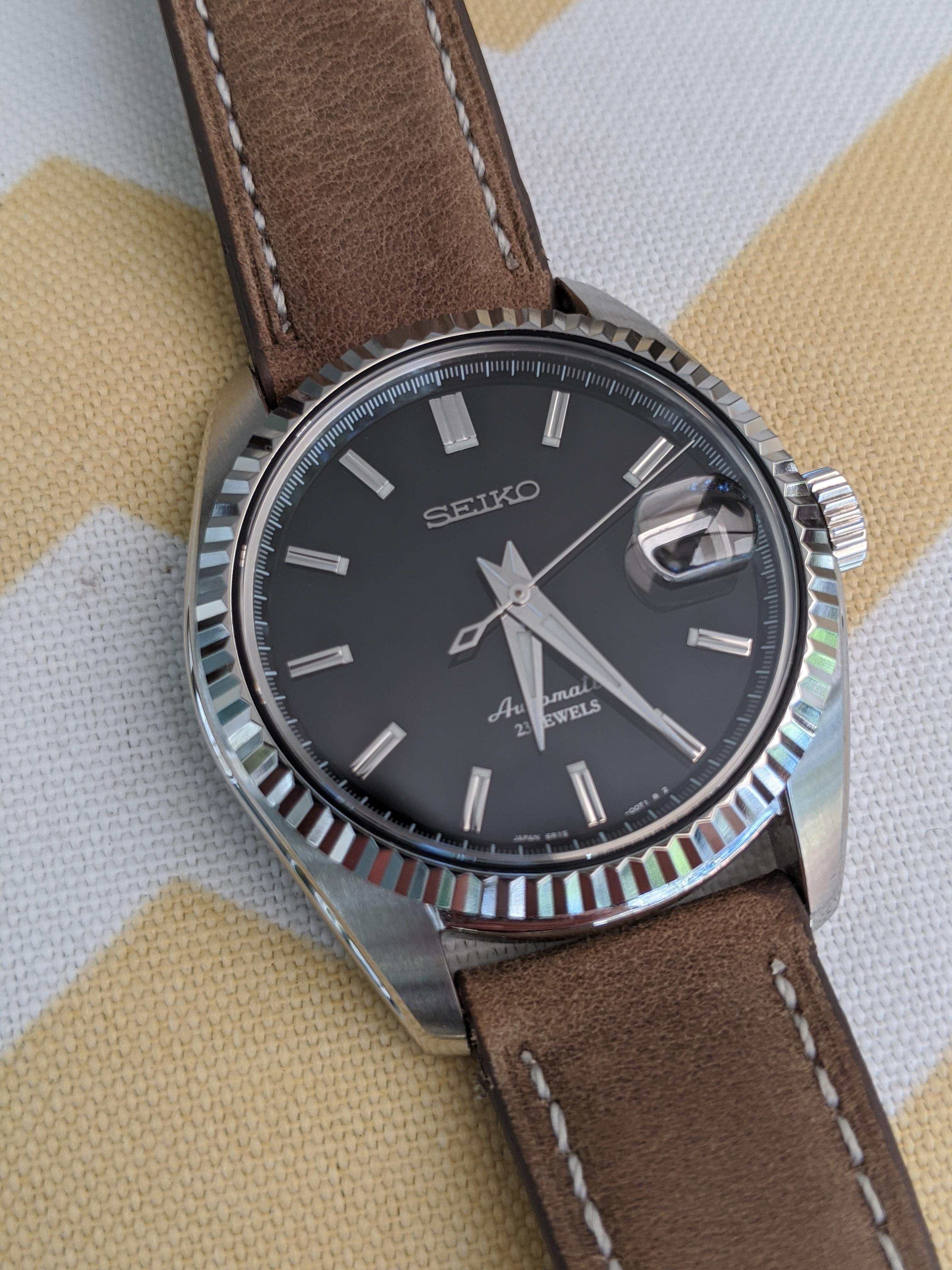 Sarb033 fluted bezel hot sale