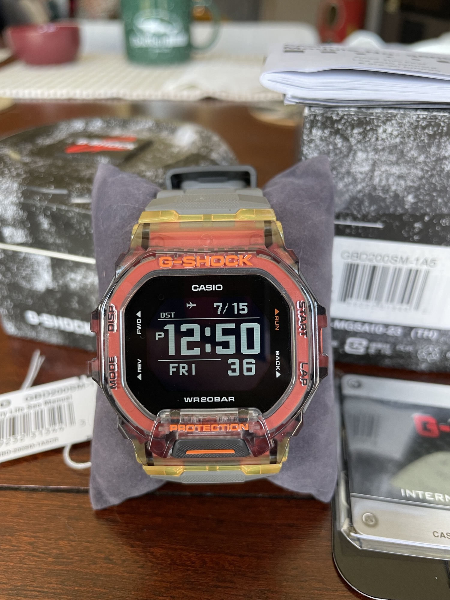 WTS] CASIO Gshock G-Squad MOVE “Vital Bright” GBD-200SM-1A5 $185