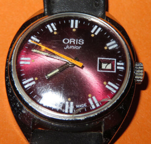 Vintage Oris Junior Watch.Co Swiss made Date Display WatchCharts