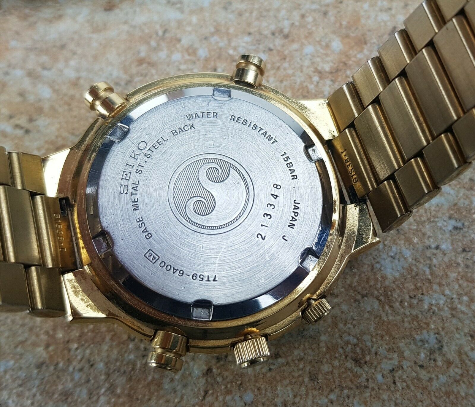 Rare Seiko 7T59-6A00 Chronograph 1/100 Sec. 150 sports