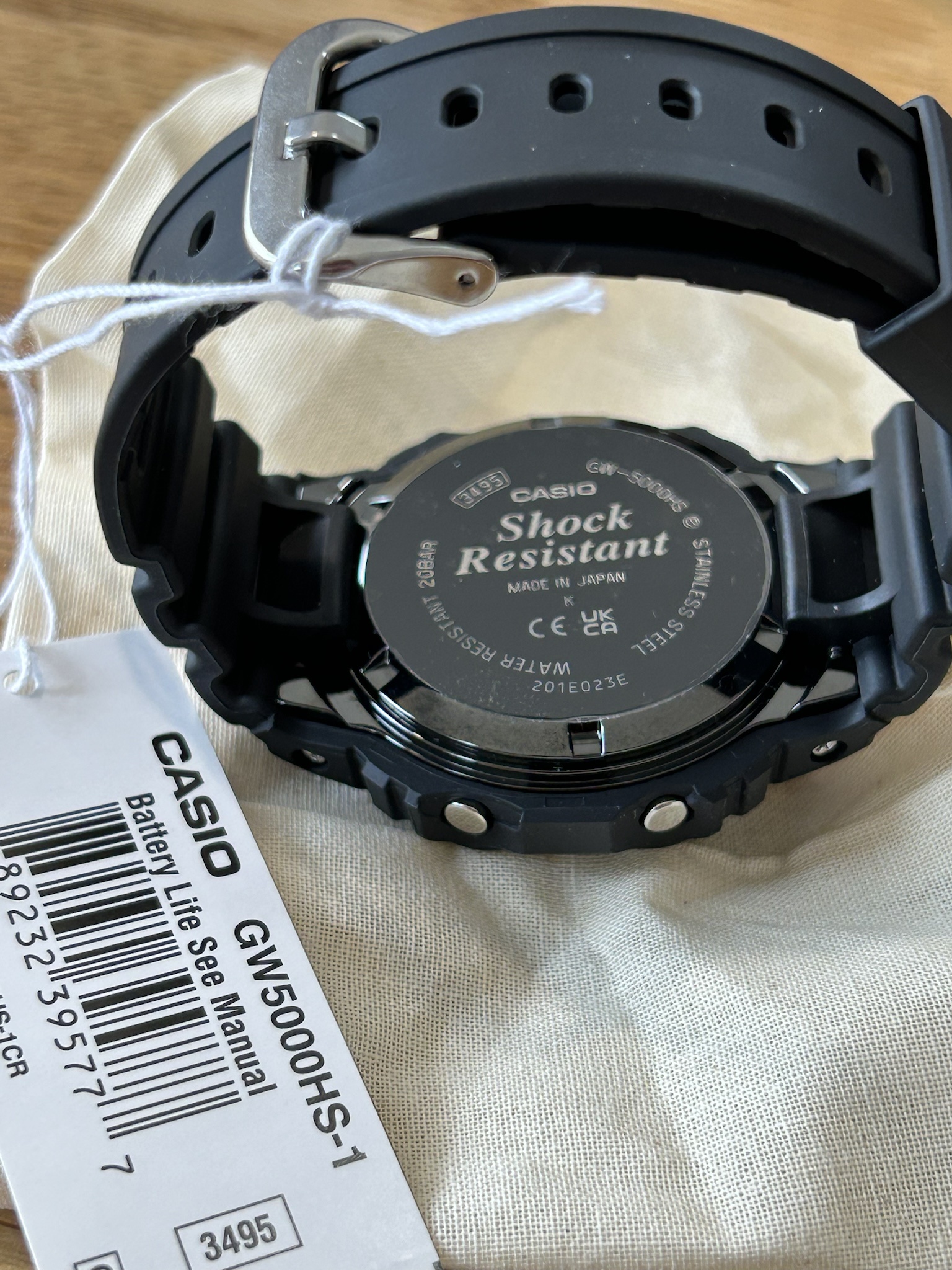 WTS] Casio G Shock GW-5000HS -1 new heritage series - Black
