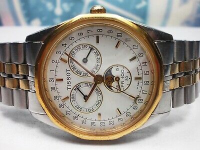 TISSOT PR100 TRIPLE POINTER DATE MOONPHASE QUARTZ MEN'S WATCH