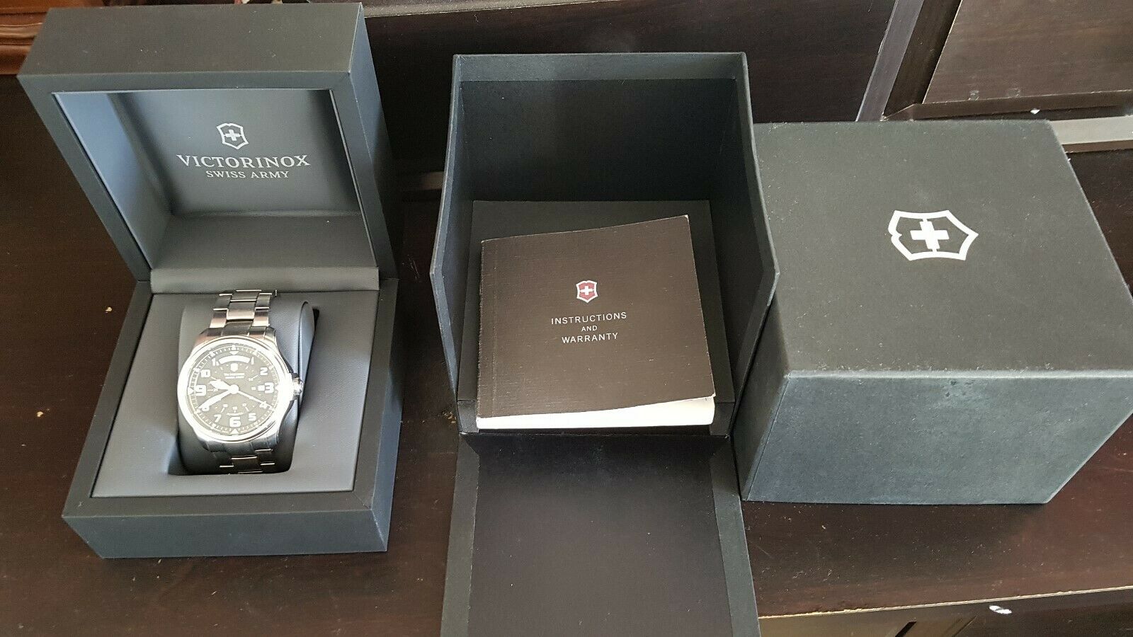 Victorinox Swiss Army Men's 241374 Infantry Vintage Day and Date