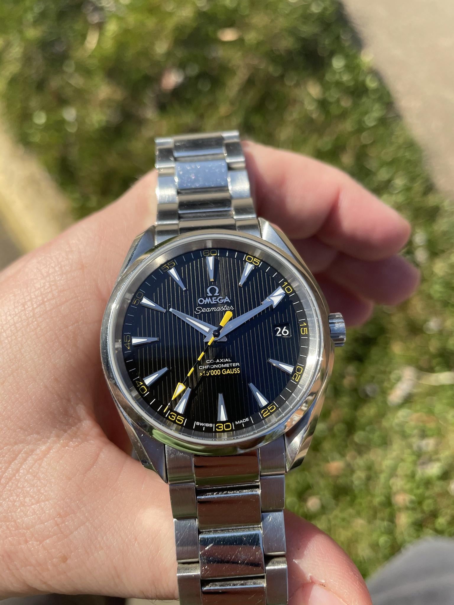 WTS Omega Aqua Terra Bumblebee Reference 231.10.42.21.01.002