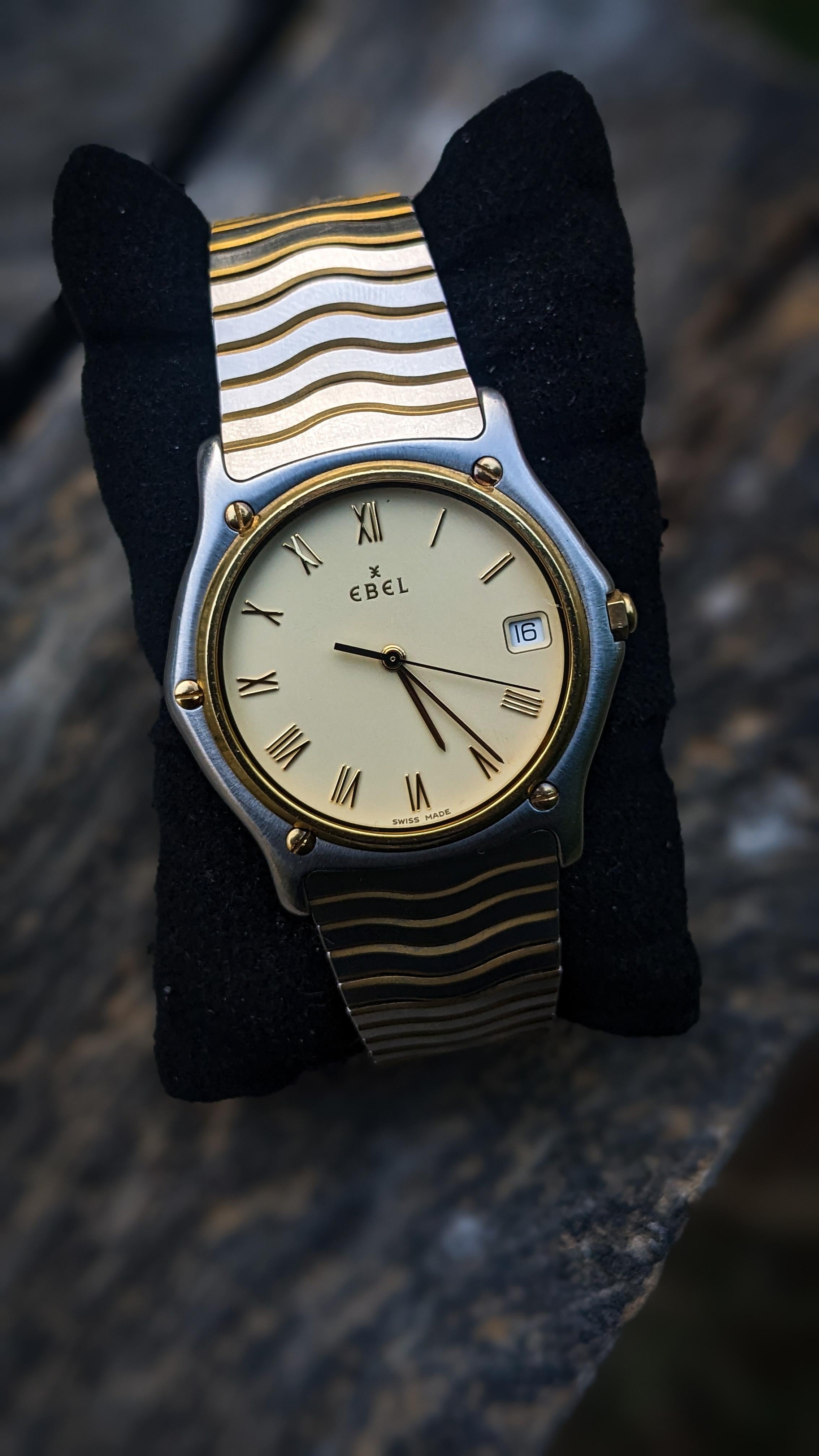 Ebel classic outlet wave gold