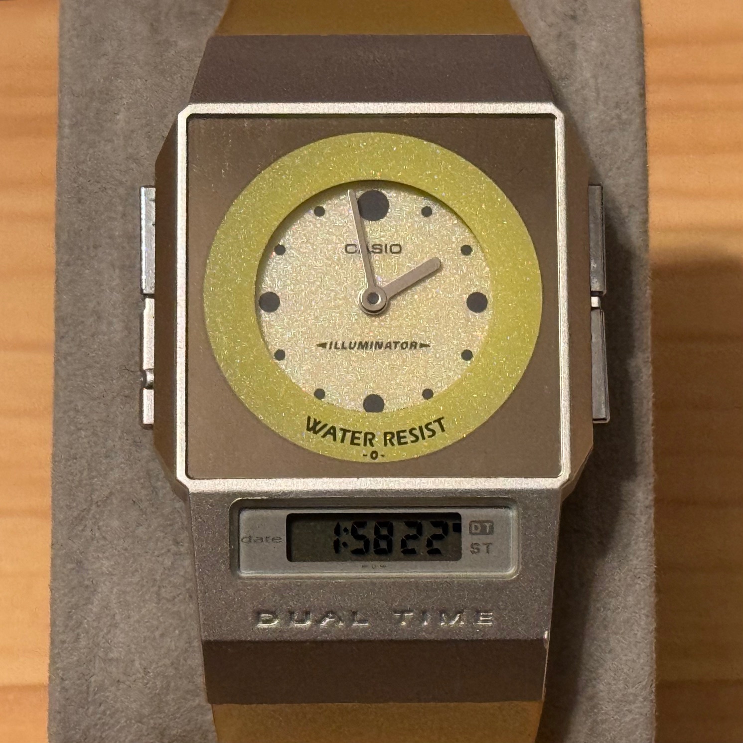 WTS] Casio FS-01 Dual Time Film Watch Analog Digital 2301