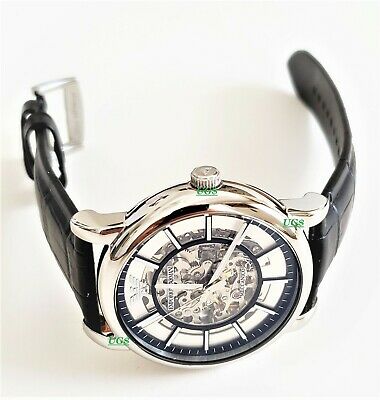 Emporio Armani Mens Watch Meccanico Silver Case Dial