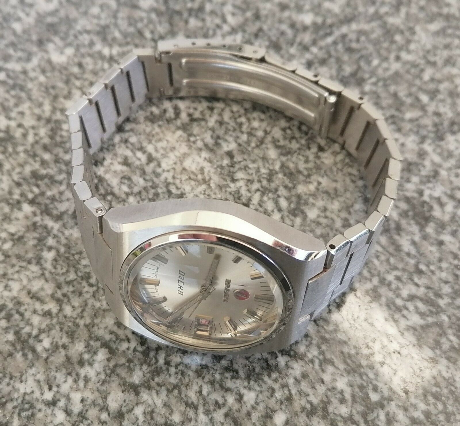 VINTAGE RADO BERG REF. GI043160 HI-BEAT 25 JEWELS AUTOMATIC ETA