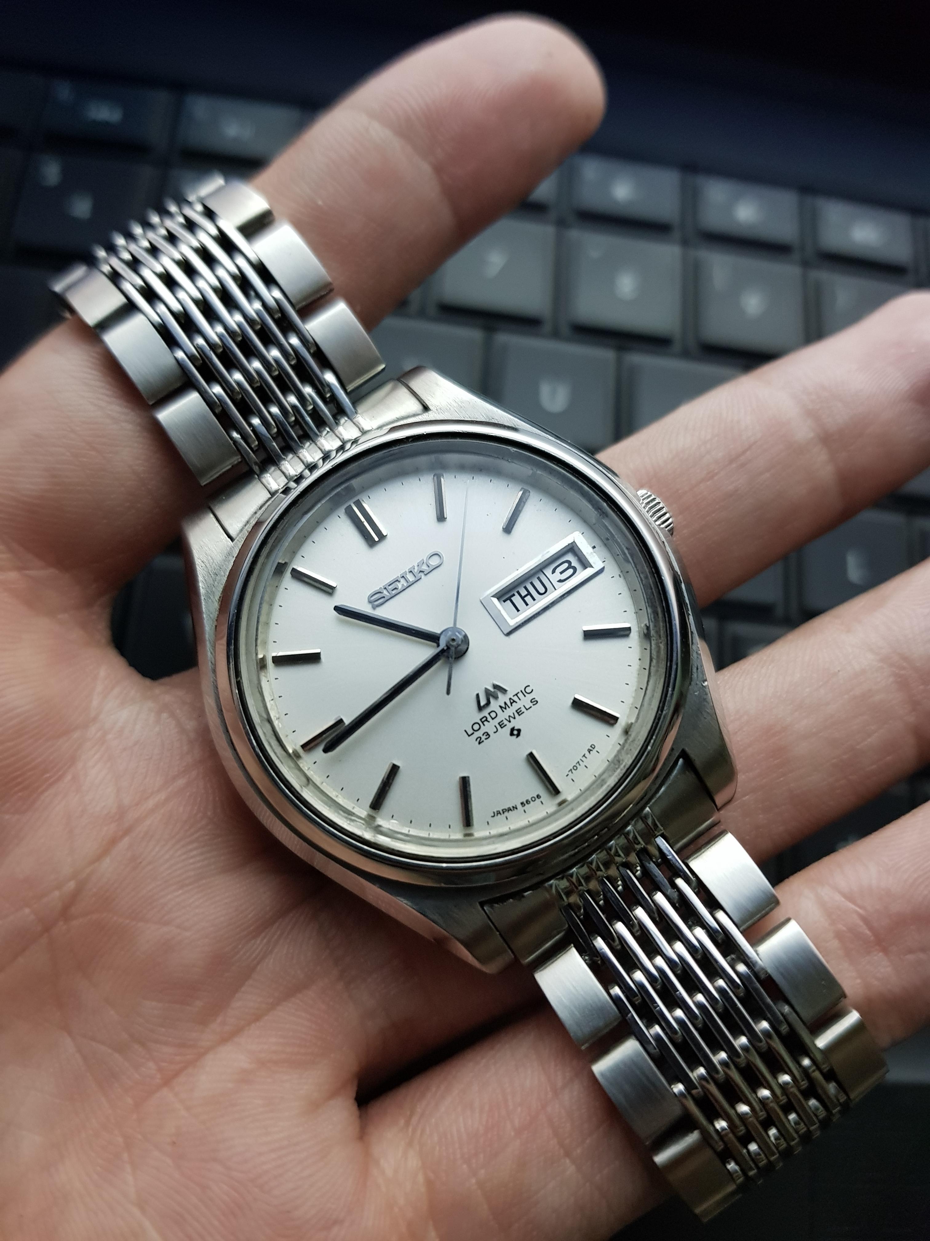 WTS] Seiko Lord Matic 5606-7070 Automatic 23 Jewels | WatchCharts