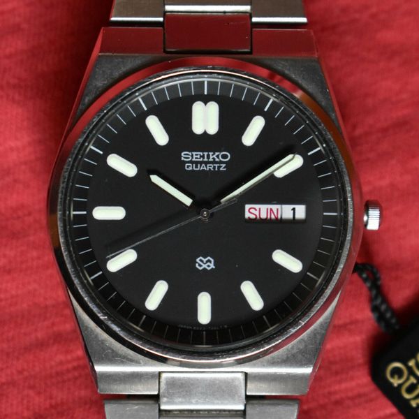 SEIKO クォーツ腕時計 Seiko 8223-7150 Vintage Quartz Watch from 1980s - Intergrated