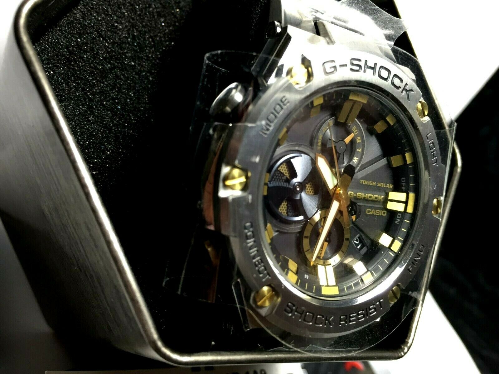 NEW Casio G-Shock Watch GST-B100D-1A9JF G-Steel Bluetooth