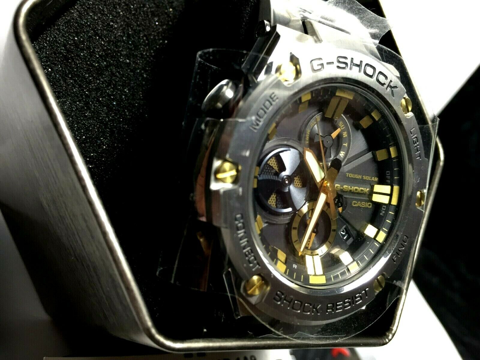 NEW Casio G-Shock Watch GST-B100D-1A9JF G-Steel Bluetooth iOS