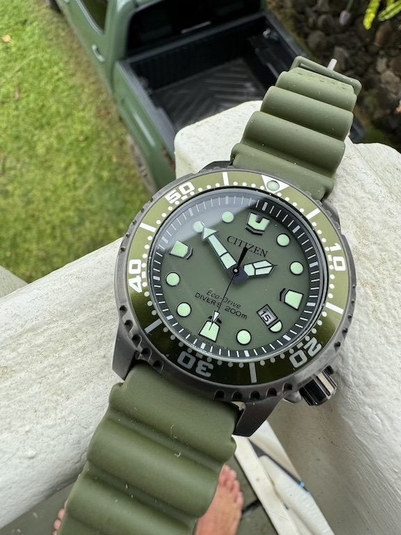 CITIZEN Watch PROMASTER BN0157-11X - Olive Green | WatchCharts