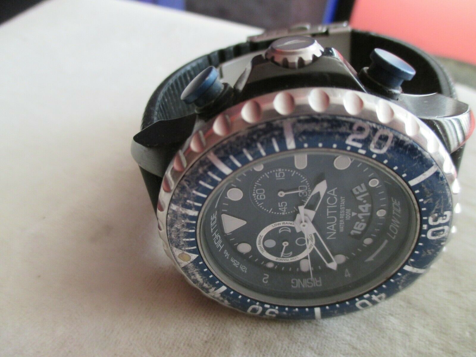 Nautica on sale tide watch