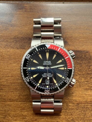 Oris TT1 1000m Titanium Divers Watch ISO 2281 WatchCharts