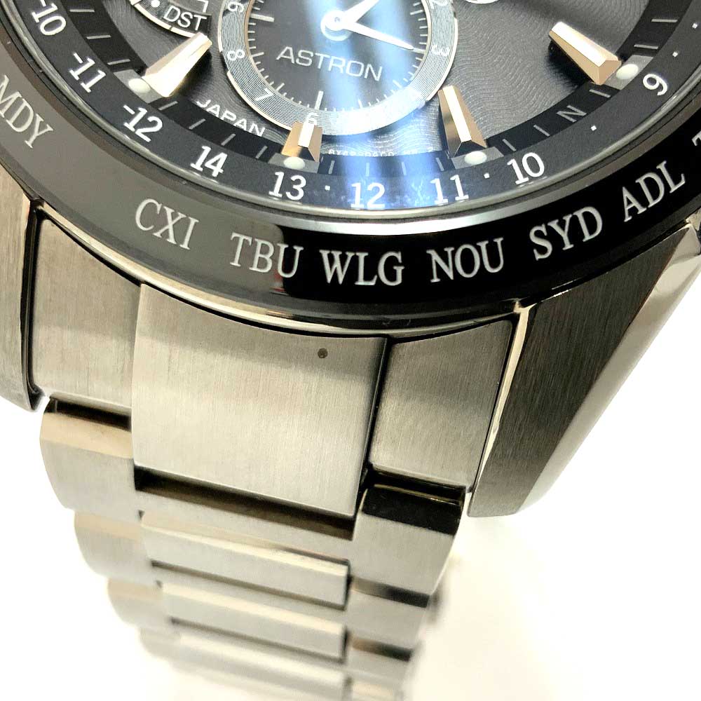 o SEIKO Seiko Astron 8X Series Big Date SBXB149 / 8X42 GPS Radio