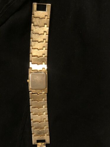 bulova 18k gold watch 185776