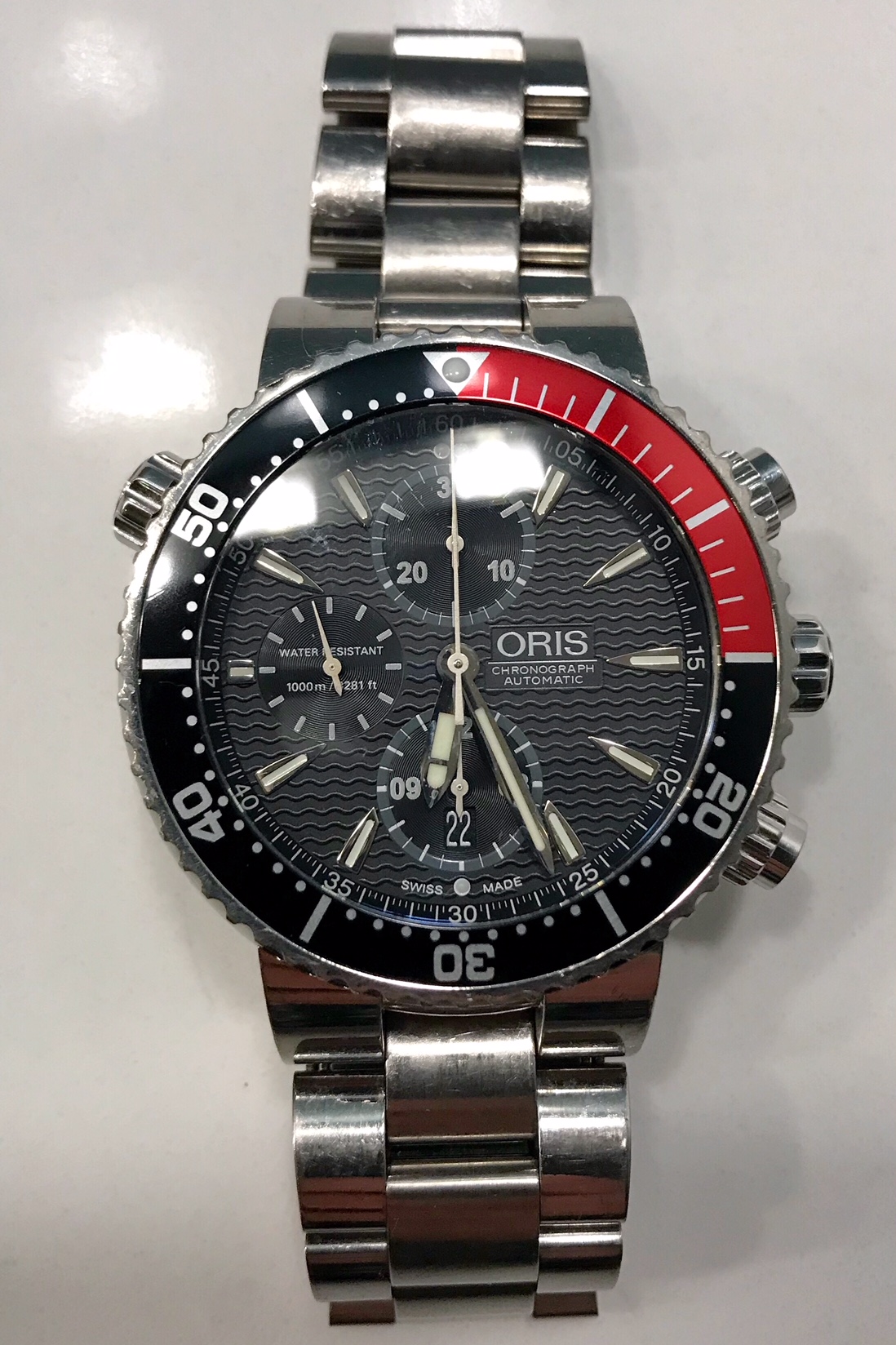 oris chronograph 7599