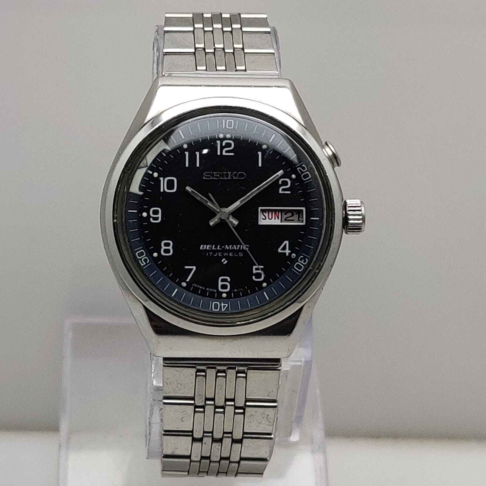 SEIKO BELL-MATIC 4006-6070 セイコー ベルマチック 自動巻き シルバー