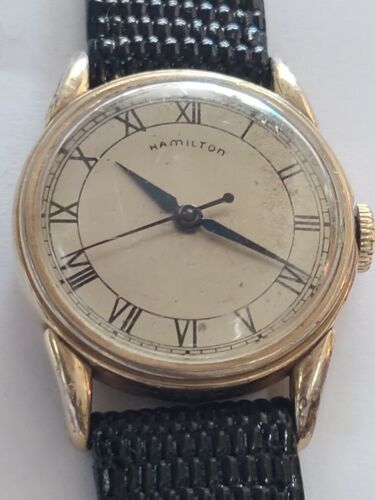 Antique 1930s gold case sentinel watch . | in Ipswich, Suffolk | Gumtree