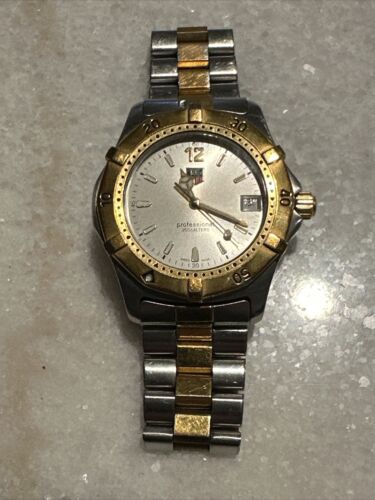 Men s Tag Heuer Watch Two Tone 2000 WK1120 0 Broken Use For