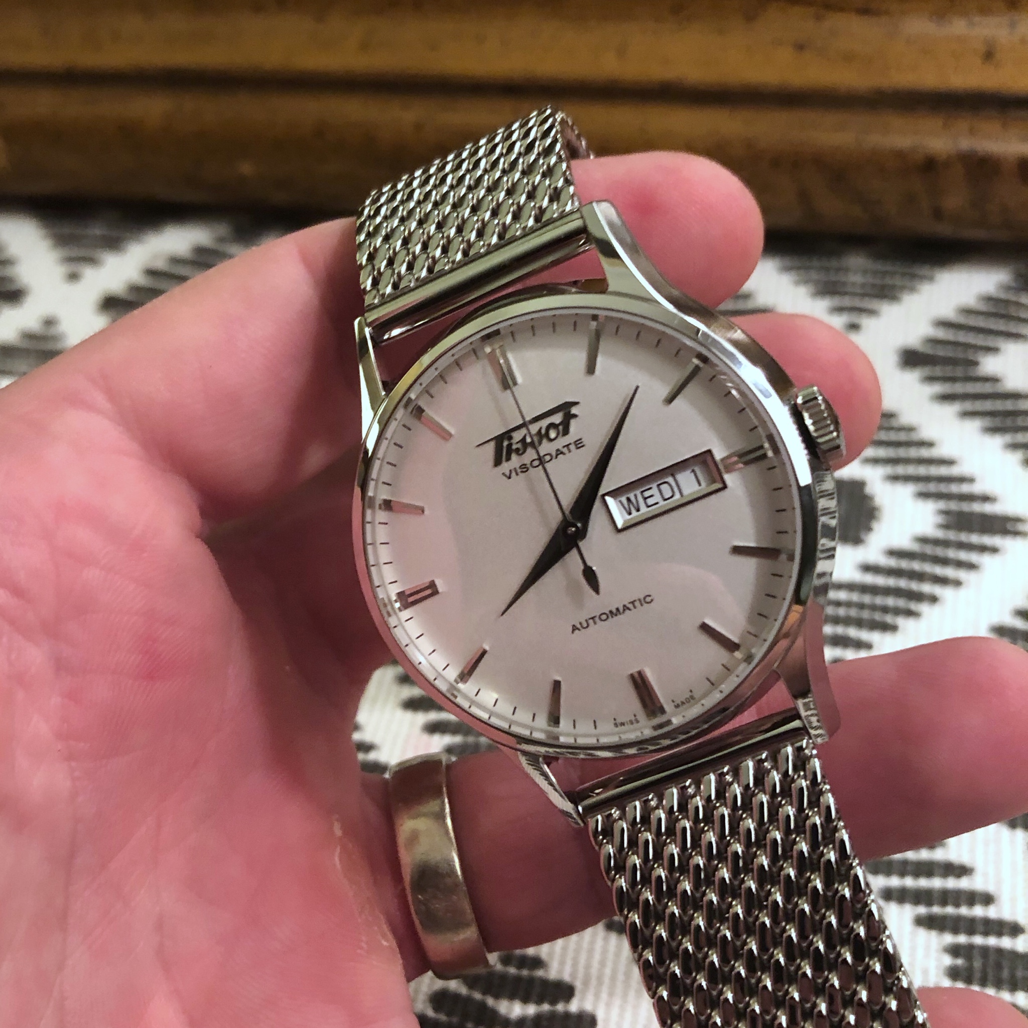 WTS Tissot Heritage Visodate Staib Mesh Bracelet WatchCharts