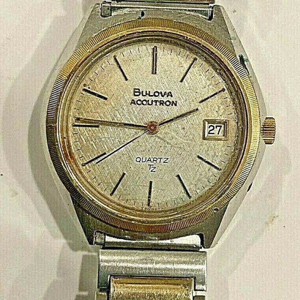 Vintage Bulova Accutron Quartz TZ Men's Watch NR WatchCharts