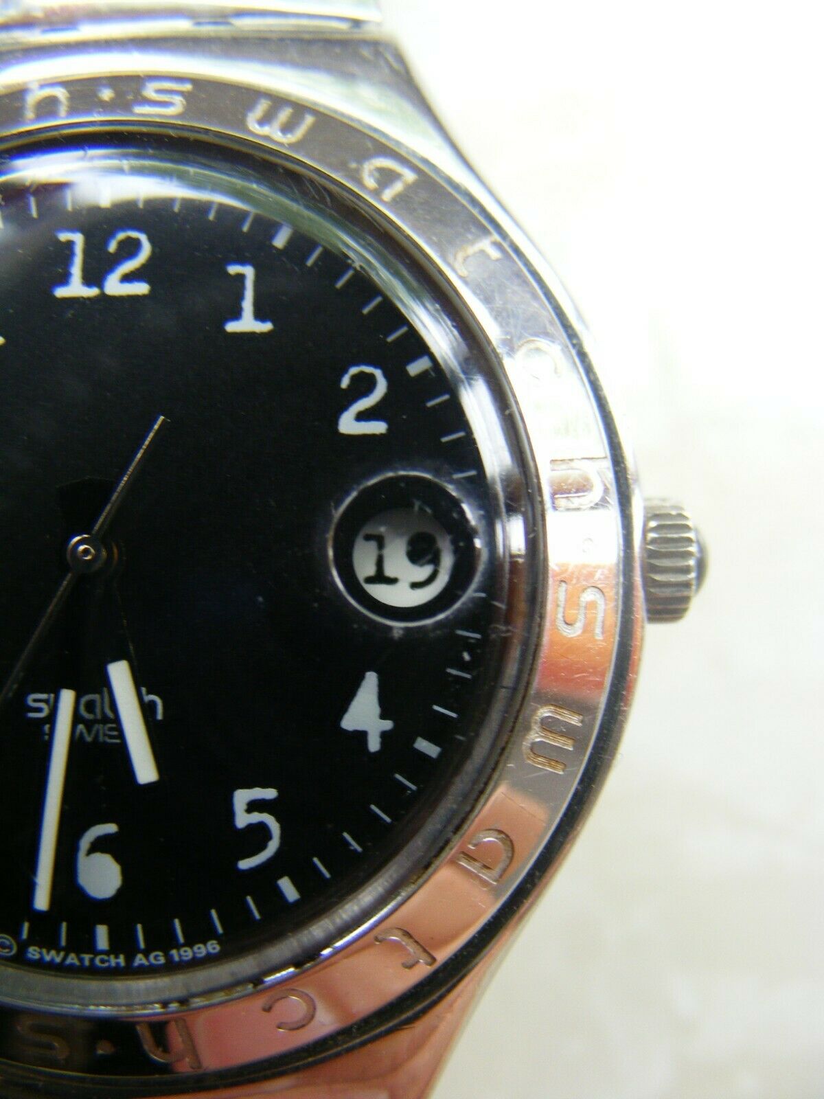 SWATCH IRONY BIG YGS407 - BLACK OROBKA / AG1996 | WatchCharts 