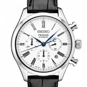 Seiko Presage Enamel Chronograph SRQ023J1 Automatic Watch | WatchCharts