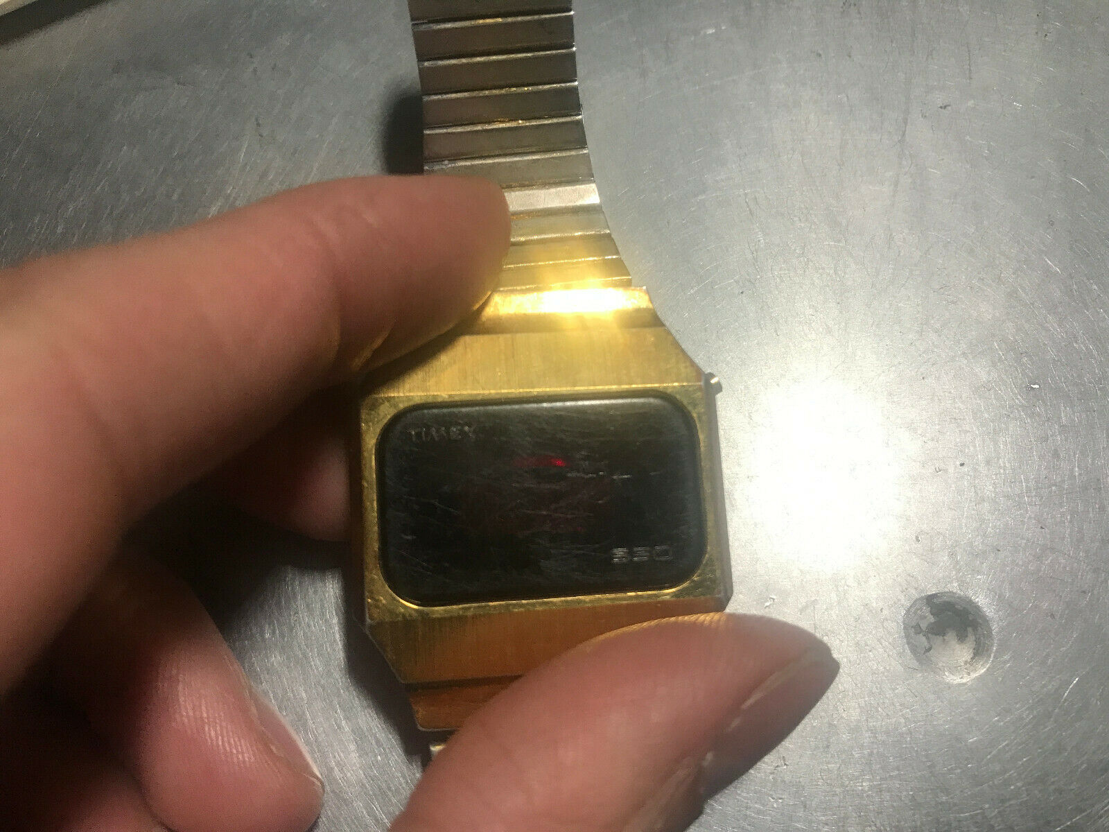 timex led digital watch