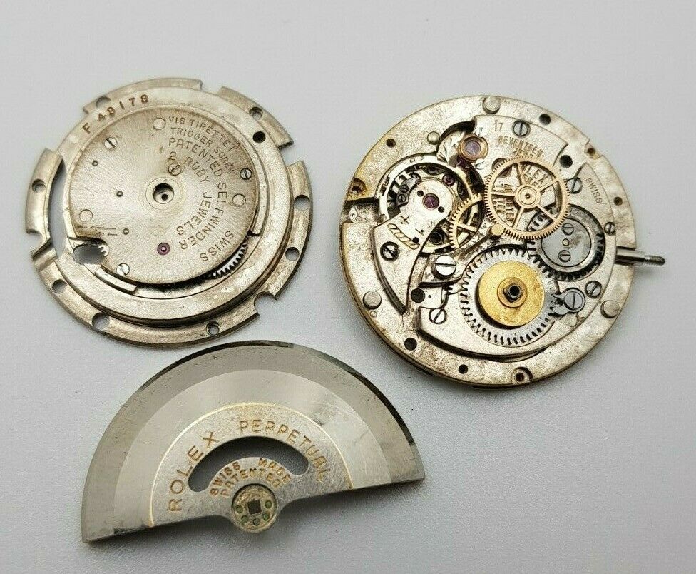 MOVEMENT ROLEX CAL. 645 BIG BUBBLE BACK TURN O GRAPH 6202