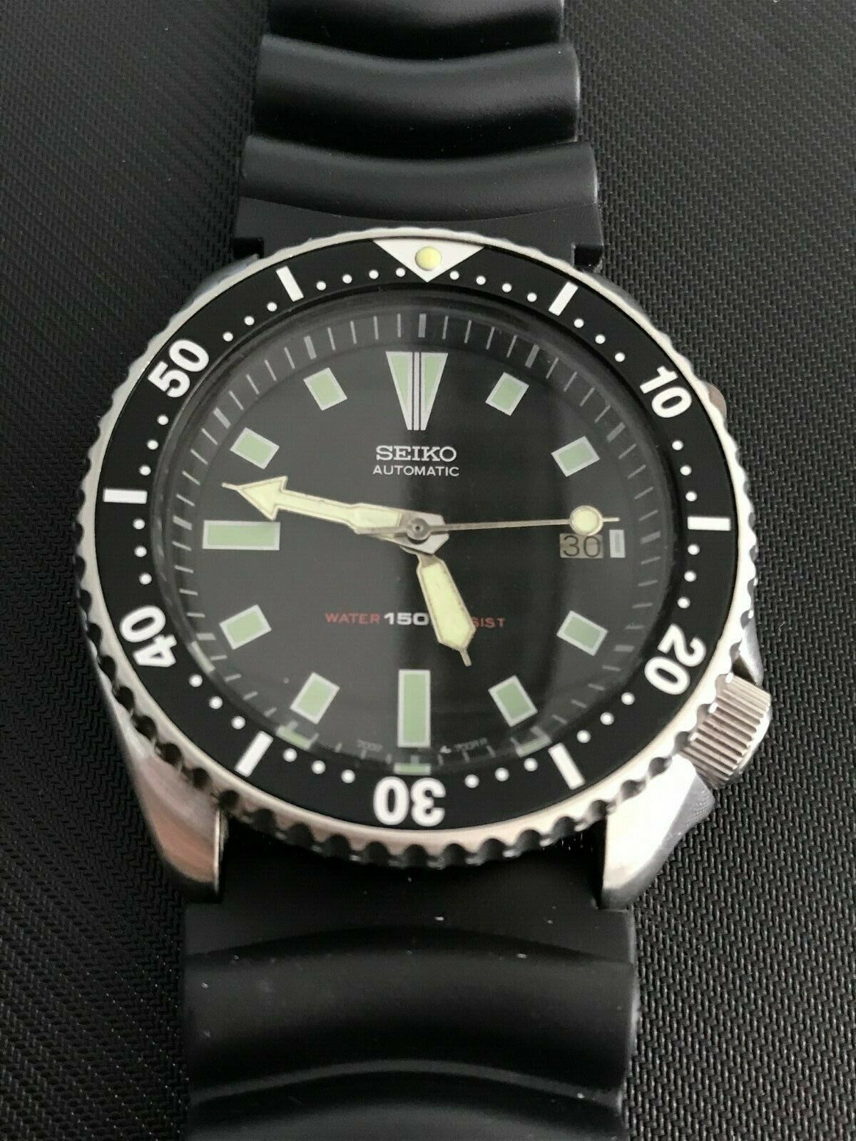 Seiko 7002-7000 Black Vintage Slim Turtle Diver Men Watch Patina Parts /  Repair | WatchCharts