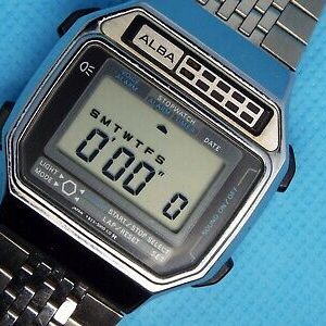ヴィンテージ SEIKO セイコー アルバ Y823-5000 しゃべる時計 聖子ちゃんのアルバ。 | カッコイイ腕時計が好きですが