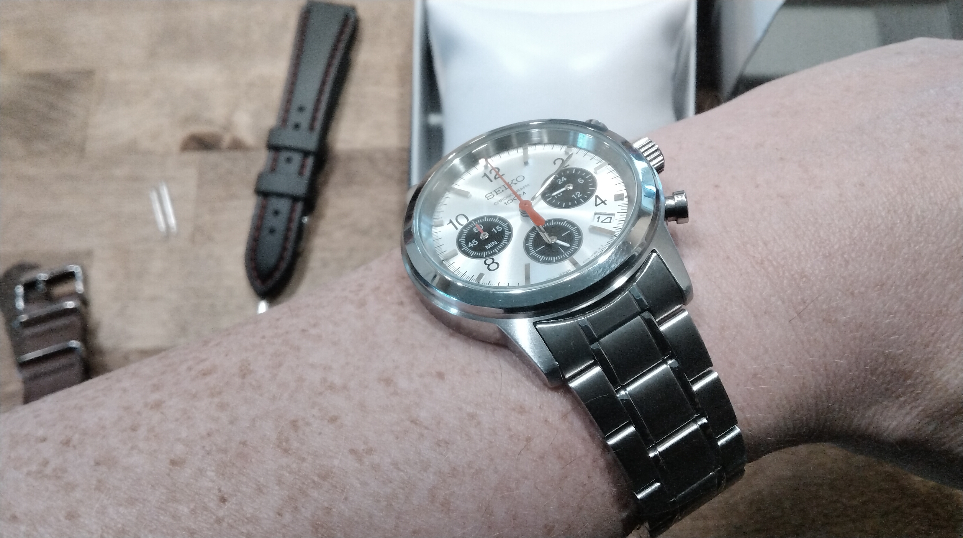 FS Seiko SSB003 Chronograph mecaquartz panda WatchCharts Marketplace