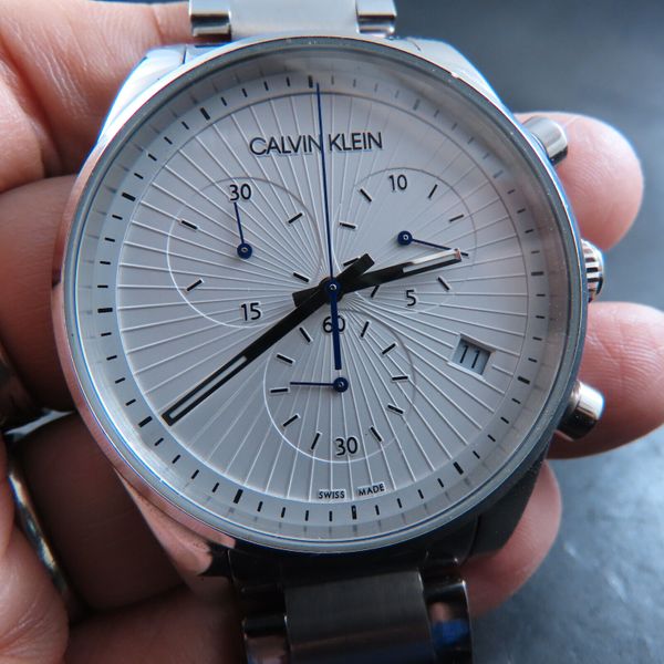 Swiss Made Calvin Klein Chronograph Quartz Men Watch | WatchCharts ...
