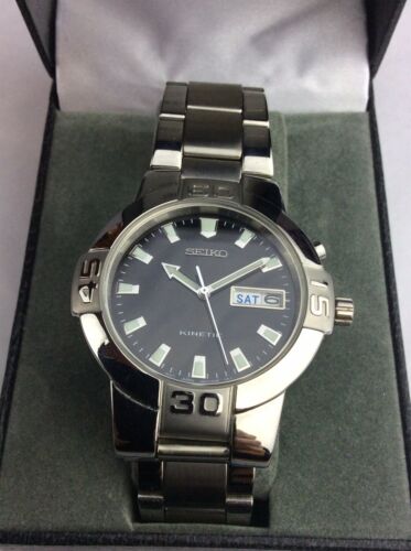 GENTS SEIKO KINETIC WATCH 5M43 0E90 Great Condition Available