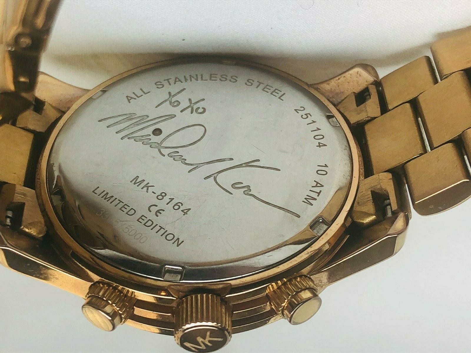 Michael Kors Oversized Rose Gold MK - 8164 Limited Edition Watch Michael Kors MK8164 Limited Edition Rose Gold Runway  main image 2