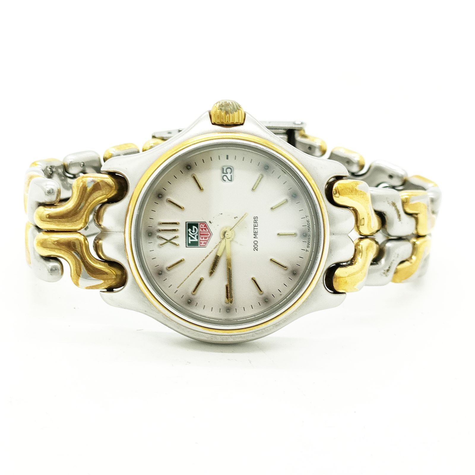 時計 TAG HEUER 200 METERS S05.013M TAG HEUER S/el Professional 200m S05.013M Ivory Dial Quartz