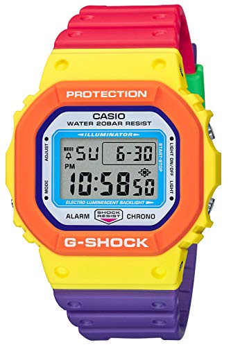 Casio] Watch G-SHOCK Psychedelic Multicolors DW-5610DN-9JF Men's