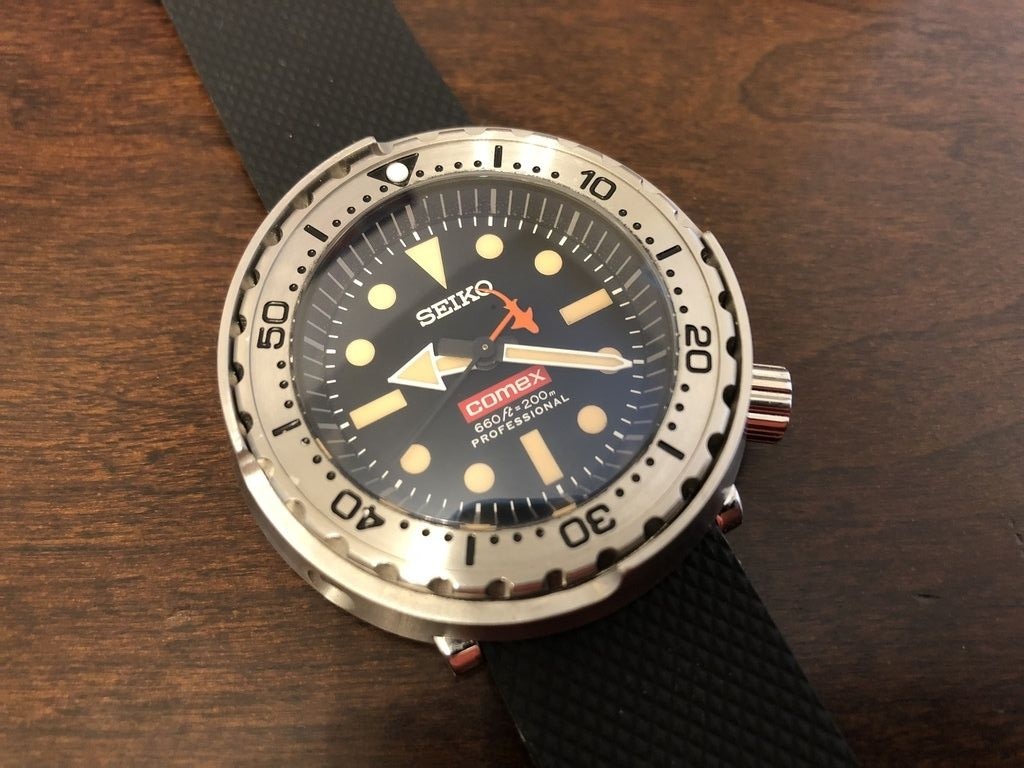 FS: Shark Custom Seiko NH35 based Tuna Can Diver Mod | WatchCharts