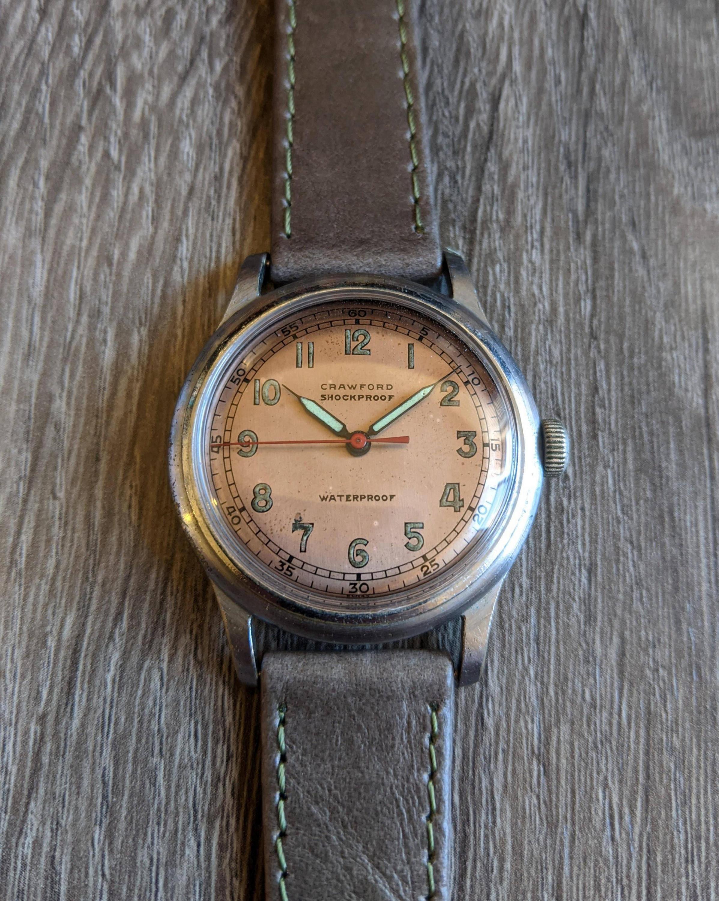 Vintage Crawford Landeron 48 Chronograph Men's Watch - Etsy India