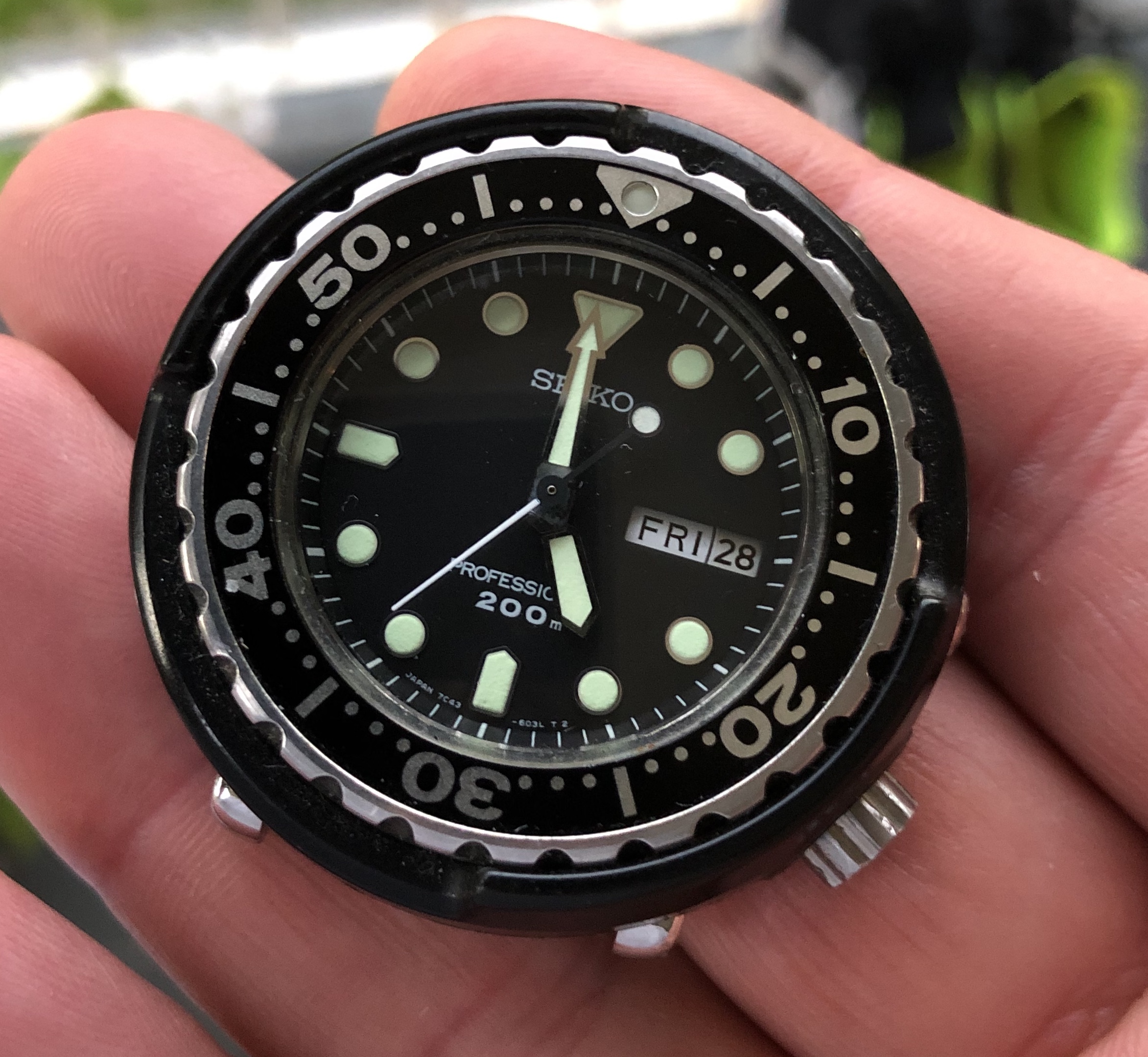 FS: Rare Vintage Seiko 7C43-6020 Tuna Shrouded Case Divers Watch - 950 USD  | WatchCharts