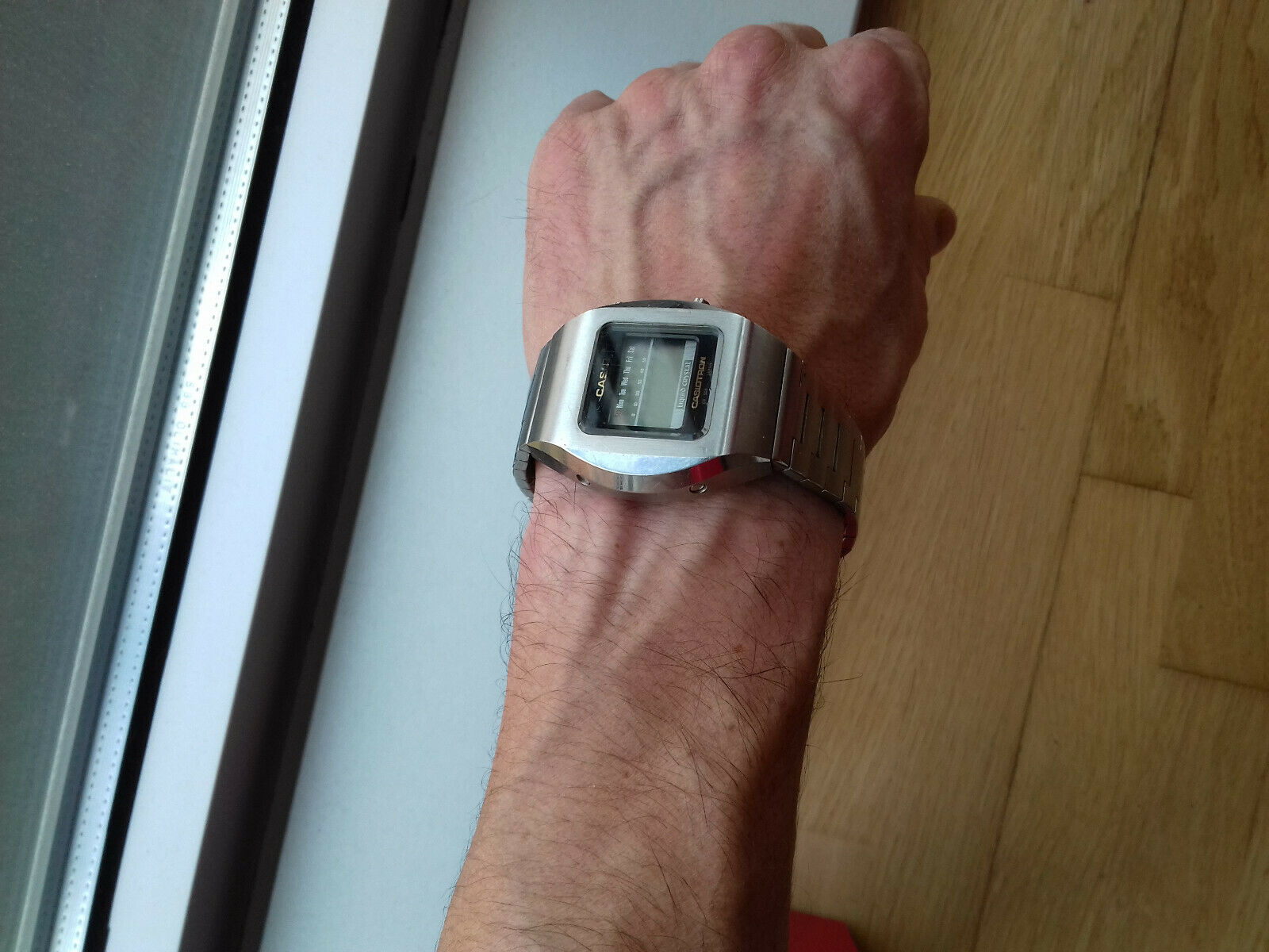 Vintage Casio Casiotron 03-503 oversize watch ultra rare