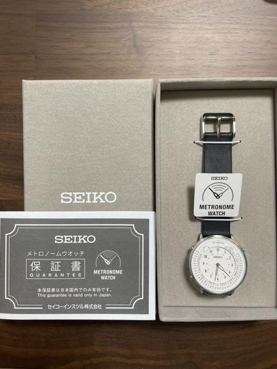 New SEIKO Metronome Watch Standard Line Color Monotone SMW006A from Japan |  WatchCharts