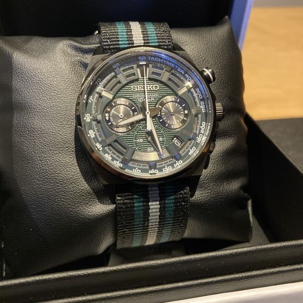 Seiko Analogico SSB411P1, multicolore, striscia