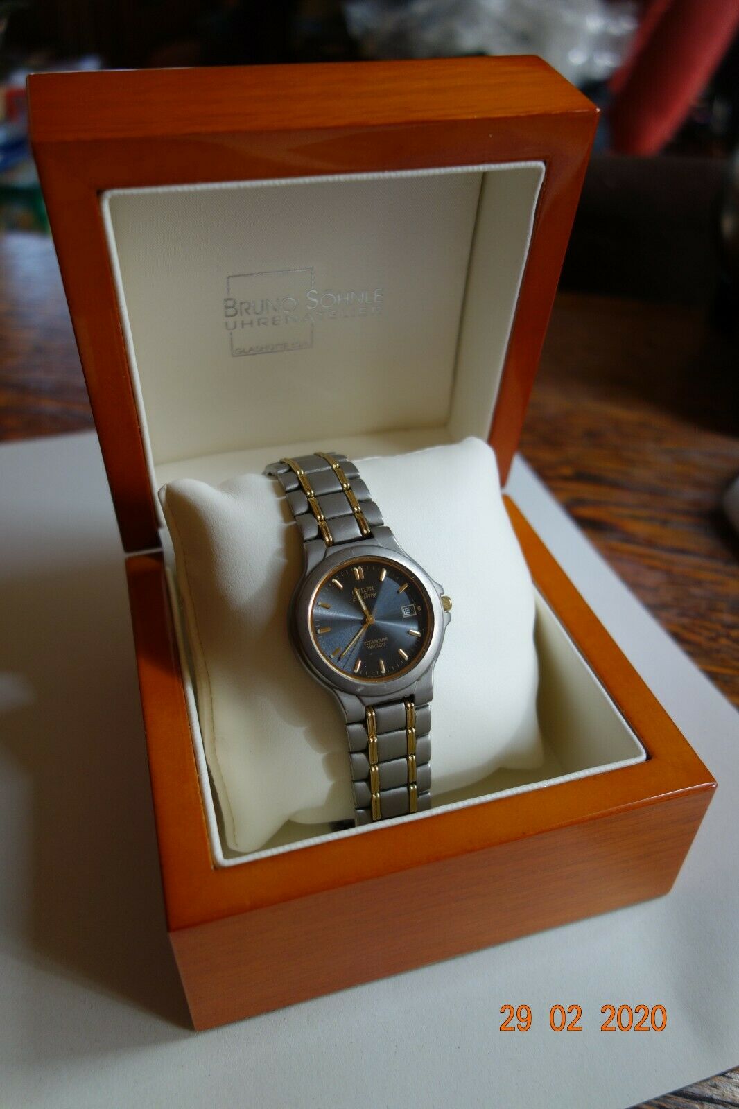 Citizen Eco-Drive Titanium 7821-H16641 UniSex Armbanduhr
