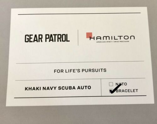 hamilton khaki navy scuba gear patrol