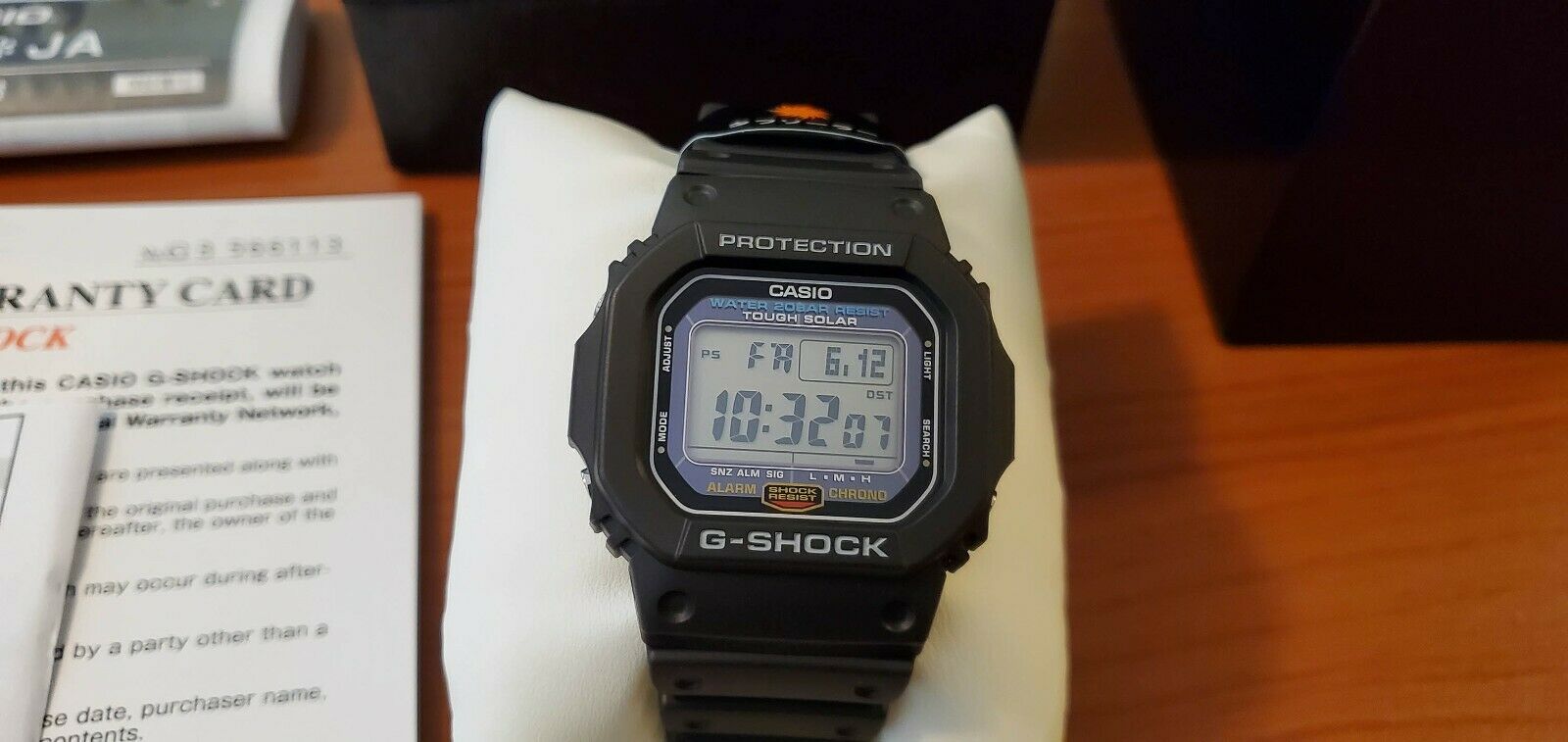 Casio G-SHOCK G-5600E-1JF - BRAND NEW with TAGS Serial No